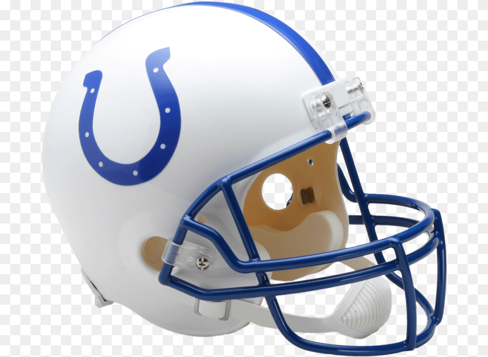Indianapolis Colts Vsr4 Replica Throwback Helmet New York Jets Helmets, American Football, Football, Football Helmet, Sport Png