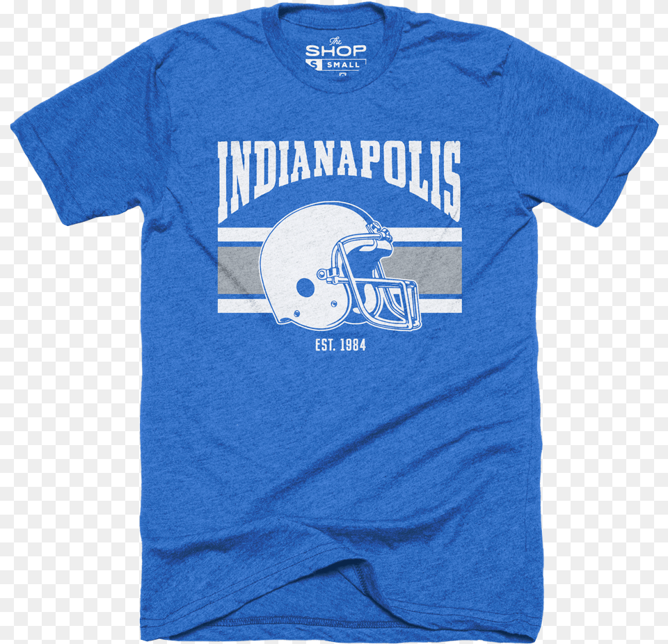 Indianapolis Footballdata Large Image Cdn, Clothing, Helmet, Shirt, T-shirt Free Png Download