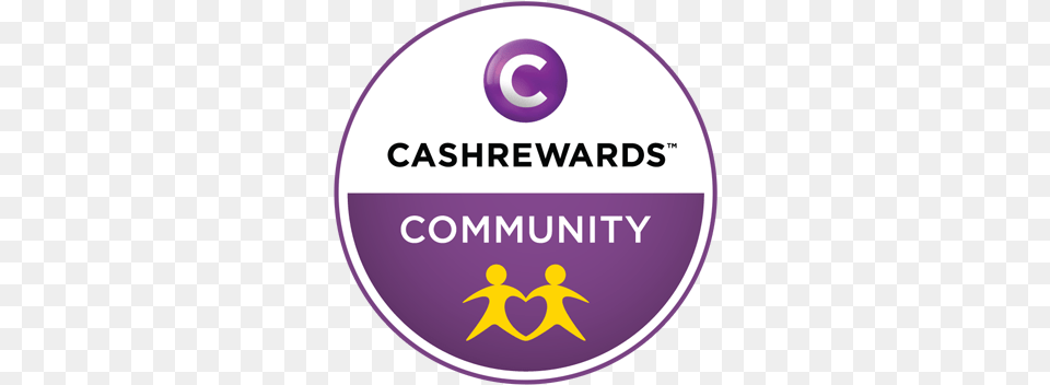 Indians Baseball Club Cashrewards Logo, Badge, Disk, Symbol, Purple Png Image