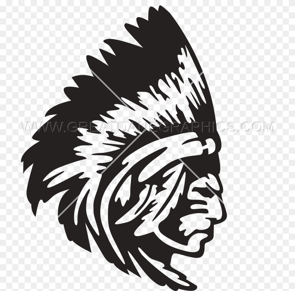 Indians Clipart Chief Indian Chief Logo, Person, Face, Head Png