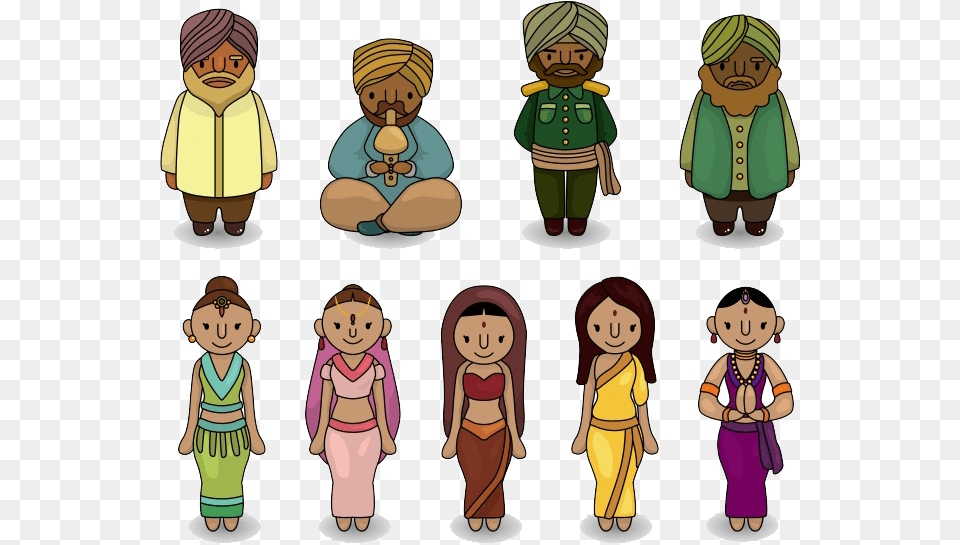 Indians Drawing India Cartoon Royalty Free Free Hq Indian King Cartoon Drawing, Book, Comics, Publication, Person Png