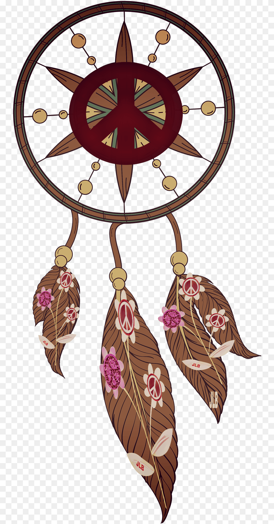 Indians Feather Dream Catcher, Machine, Wheel, Leaf, Plant Png