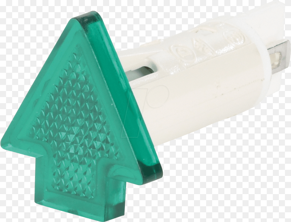Indicator 230 V Neon Bulb 10 Mm Arrow Shaped Green Portable, Electrical Device, Fuse Free Transparent Png