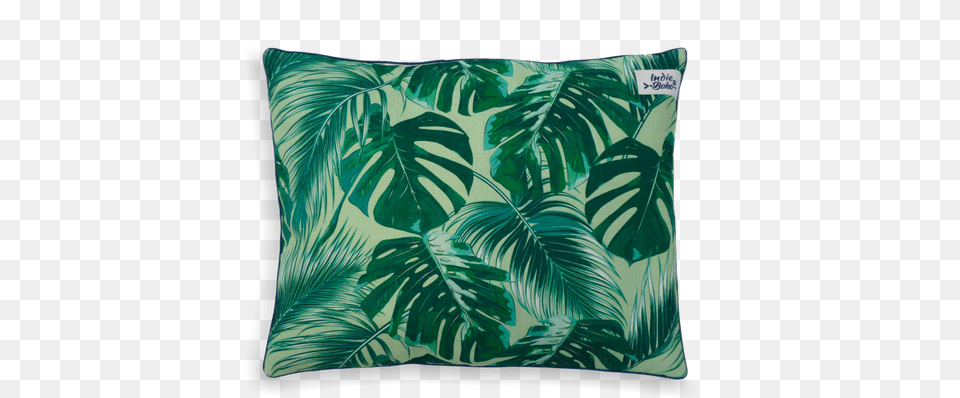 Indie Boho Pets Tropical Leaves Pet Bed Dog Bed, Cushion, Home Decor, Pillow, Plant Free Transparent Png