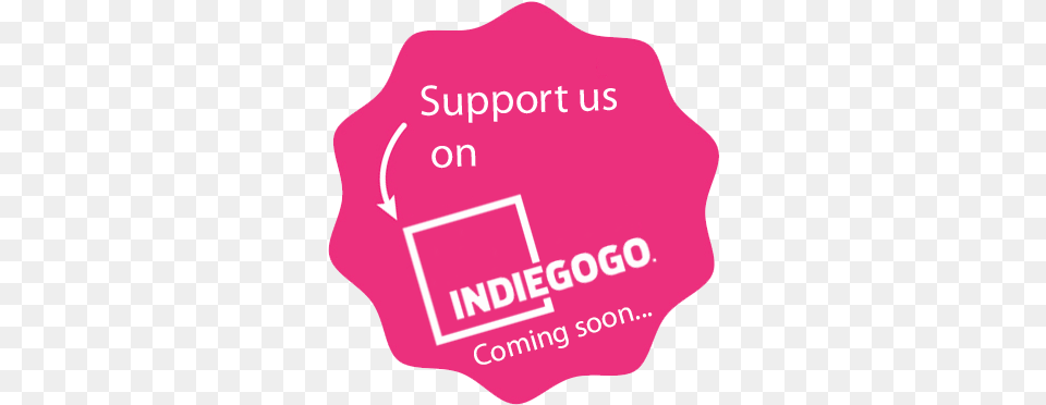 Indiegogo Logo Coming Soon Indiegogo, Badge, Food, Ketchup, Symbol Png Image