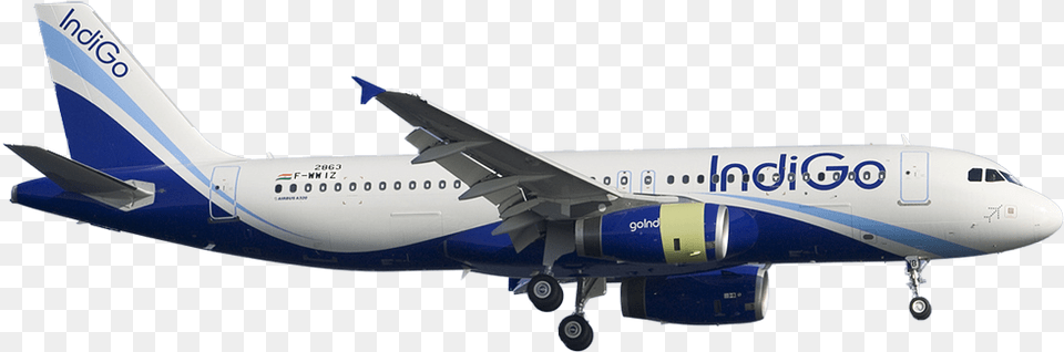 Indigo Airlines Icon Indigo Airlines Plane, Aircraft, Airliner, Airplane, Transportation Png Image