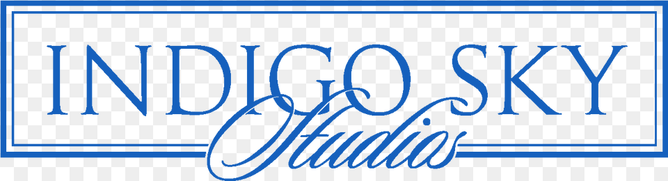 Indigo Sky Studio Calligraphy, Text, Handwriting Free Png