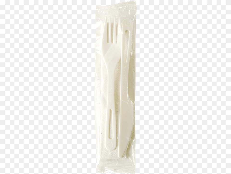 Individually Wrapped Tpla Fork Knife And Napkin Wood, Cutlery, Spoon Png Image