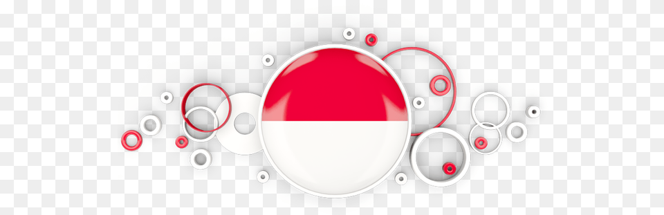 Indonesia Flag Background, Art, Graphics, Sphere, Disk Png Image