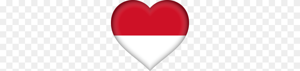 Indonesia Flag Icon, Heart Png