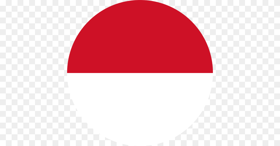 Indonesia Flag Indonesia Flag Circle, Maroon Free Png