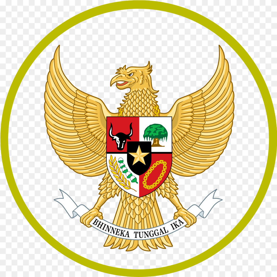 Indonesia National Football Team Wikipedia Sticker Garuda, Badge, Emblem, Logo, Symbol Free Png Download
