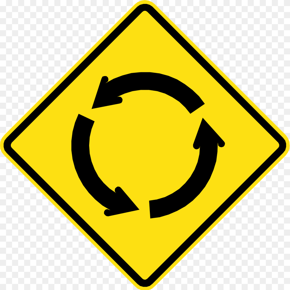 Indonesia New Road Sign 4b3 Vicious Circle Sign, Symbol, Road Sign, Blackboard Free Png