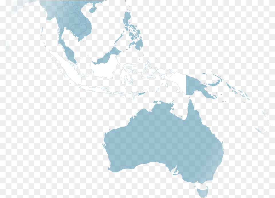 Indonesia South East Asia And Australia Map, Land, Nature, Outdoors, Water Png Image