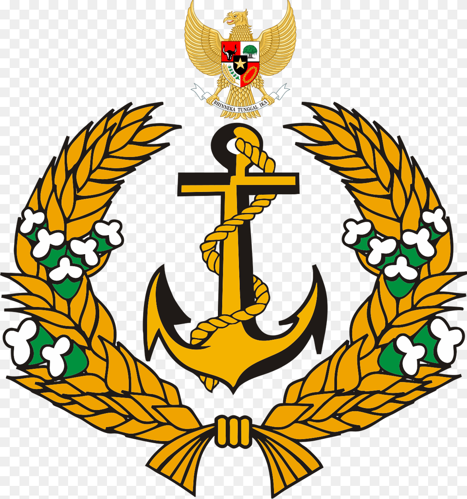 Indonesian Navy, Electronics, Hardware, Emblem, Symbol Free Png