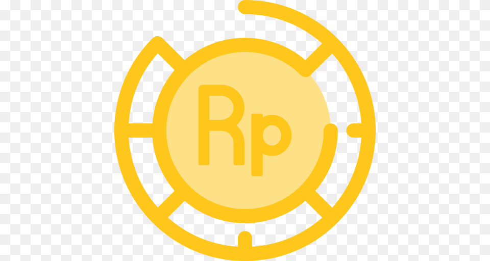 Indonesian Rupiah Indonesia Icon, Logo, Ammunition, Grenade, Weapon Free Png Download