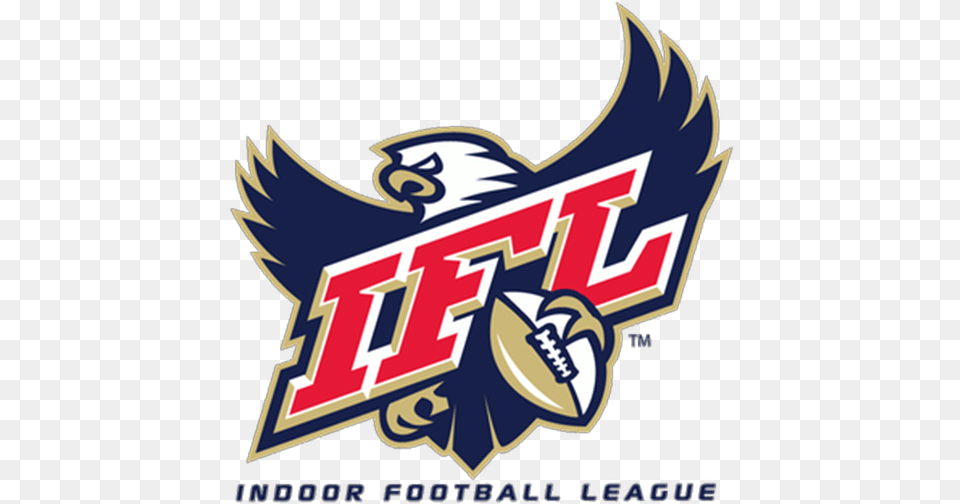 Indoor Football League Ifl Logo And Symbol Meaning Indoor Football Ifl Logo, Emblem, Can, Tin Png
