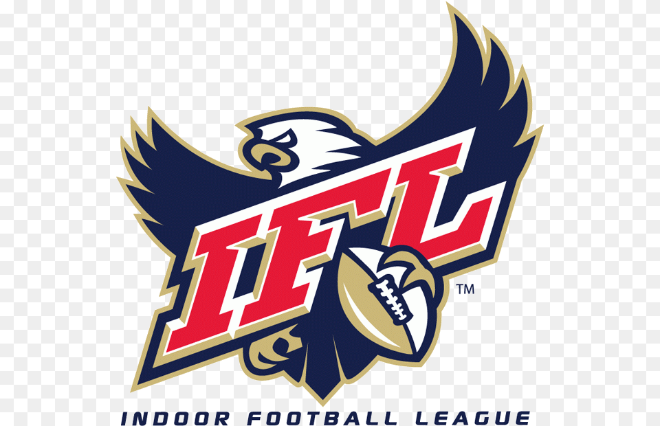 Indoor Football League Partners With Youtube Indoor Football League Logo, Emblem, Symbol, Dynamite, Weapon Png
