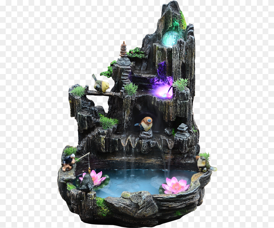 Indoor Home Craft Gift Ornaments To Run The Fountain Fake Fountain, Water, Pond, Outdoors, Nature Png Image