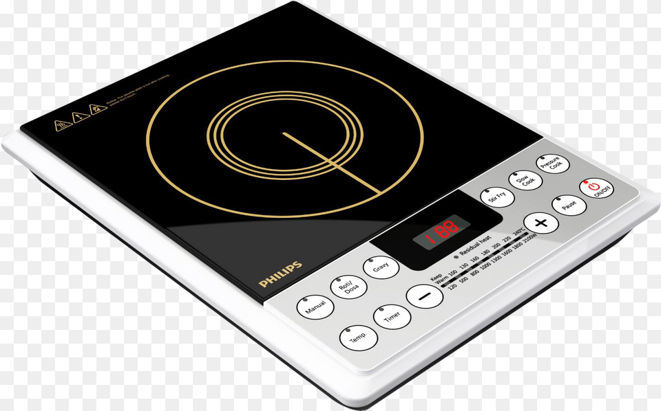 Induction Stove Image Philips Induction Cooker, Cooktop, Indoors, Kitchen, Electronics Free Png
