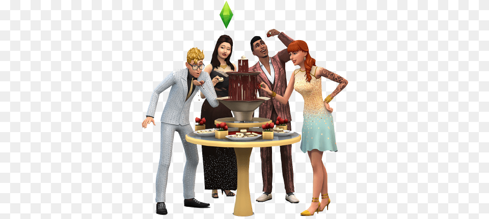 Indulge In The All New Banquet Table Sims 4 Luxury Party Stuff, Person, People, Food, Meal Png
