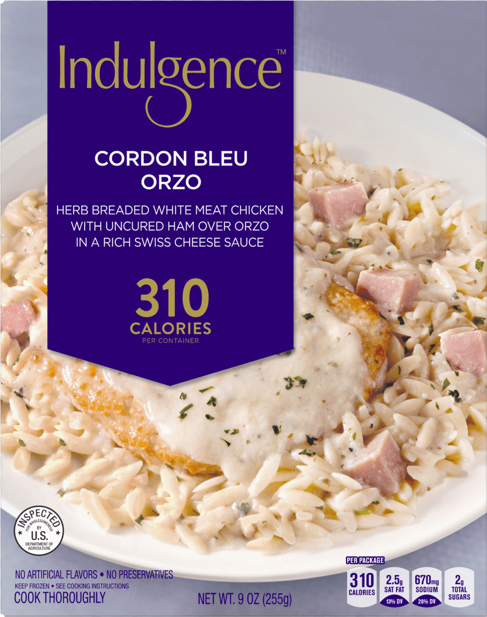Indulgence Chicken Cordon Bleu, Food, Meal, Advertisement, Dish Free Png Download