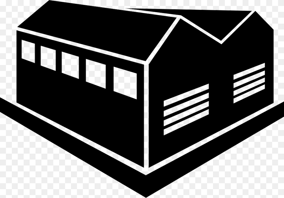 Industrial Building Comments Industrial Shed Icon, Garage, Indoors, Outdoors, Nature Png
