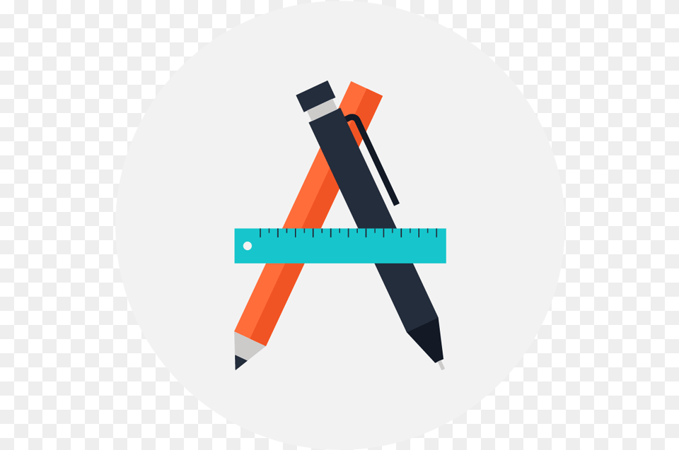 Industrial Design Engineering Icon, Disk, Pencil Free Transparent Png