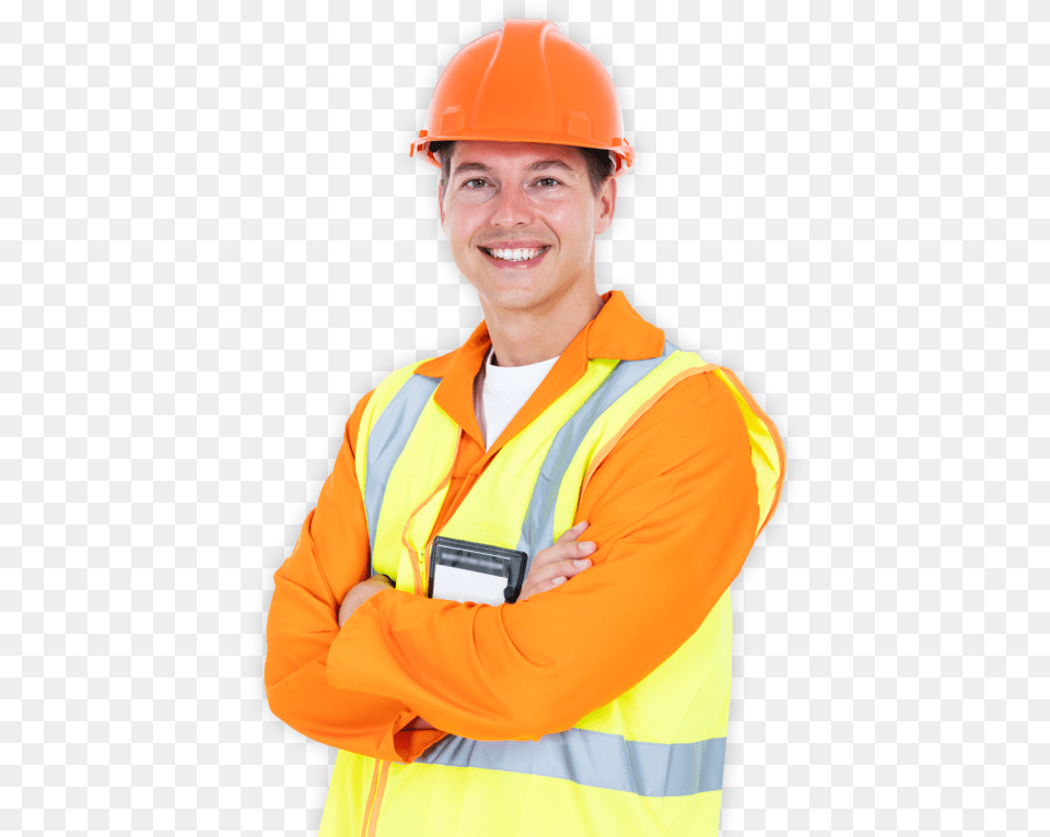 Industrial Electrician Elecrician Wearing Safety Helmet Professional Electrical Engineer, Clothing, Hardhat, Person, Worker Free Png Download