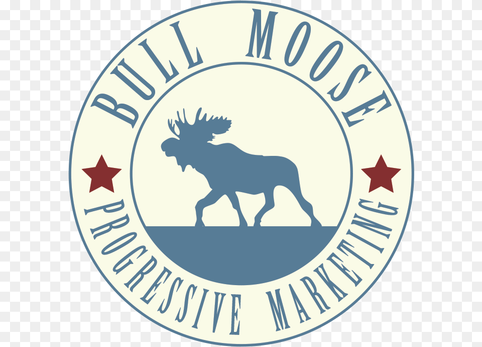 Industrial Marketing Through Bull Moose Progressive Silhouette, Logo, Animal, Horse, Mammal Free Transparent Png