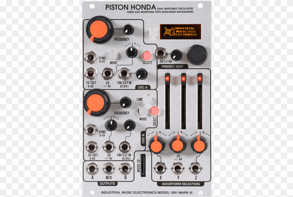 Industrial Music Electronics Piston Honda Mk Iii Piston Honda Iii, Stereo, Electrical Device, Switch Free Png