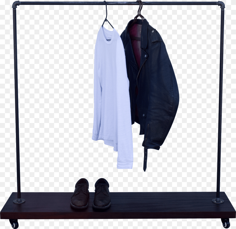 Industrial Pipe Clothing Rack By Diy Cartel Room Png