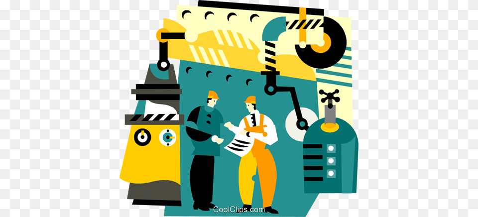 Industrial Production Royalty Vector Clip Art Illustration, Adult, Person, Man, Male Free Transparent Png