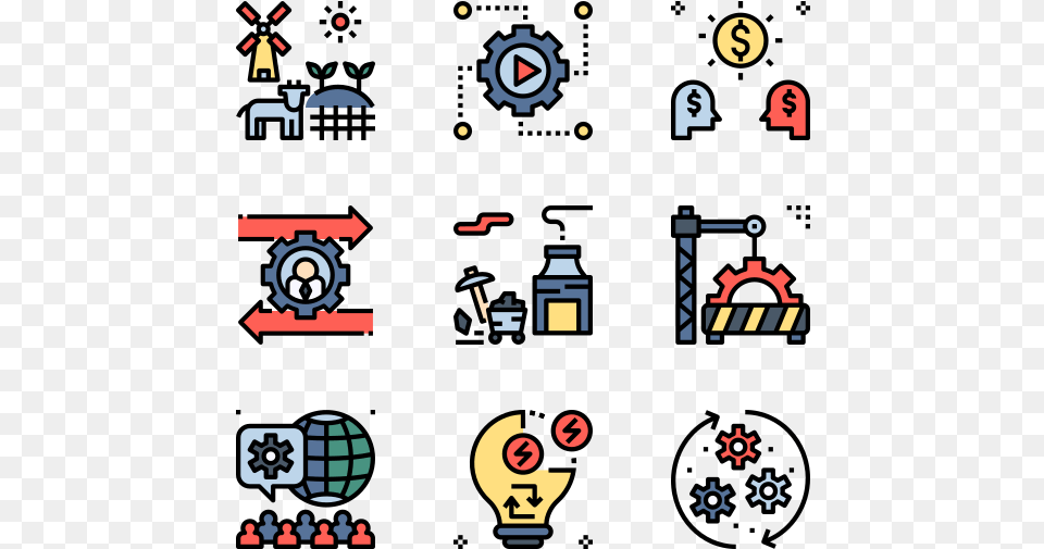 Industrial Revolution Interview Icons, Person Free Transparent Png