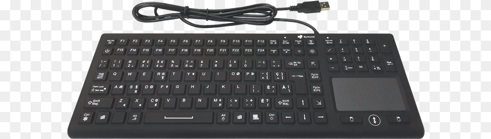 Industrial Silicone Keyboard With Integrated Mouse Computer Keyboard, Computer Hardware, Computer Keyboard, Electronics, Hardware Png Image