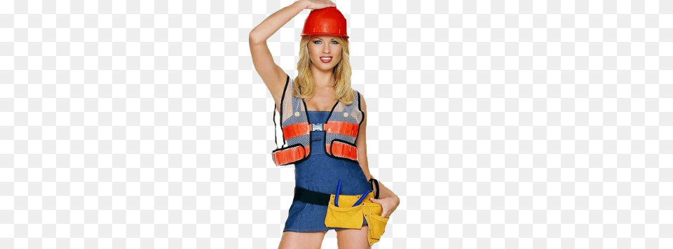 Industrial Worker, Vest, Person, Lifejacket, Helmet Free Png Download