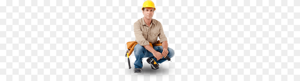 Industrial Worker, Clothing, Person, Hardhat, Helmet Png Image