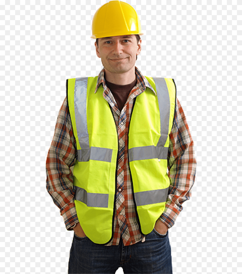 Industrial Worker Construction Workers Ppe, Clothing, Hardhat, Helmet, Vest Png Image