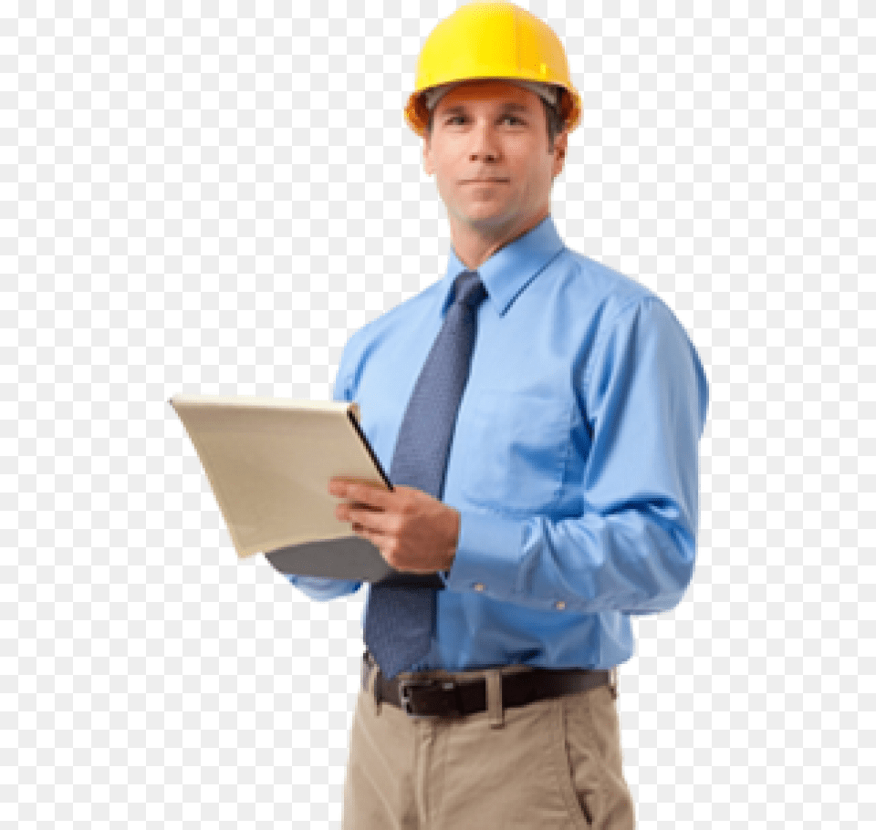 Industrial Worker Download Engineering, Clothing, Hardhat, Helmet, Shirt Free Transparent Png
