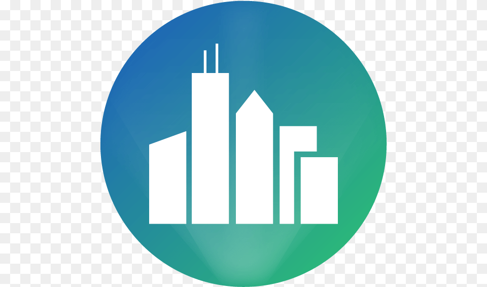 Industries Served Vertical, City, Disk, Logo Free Png