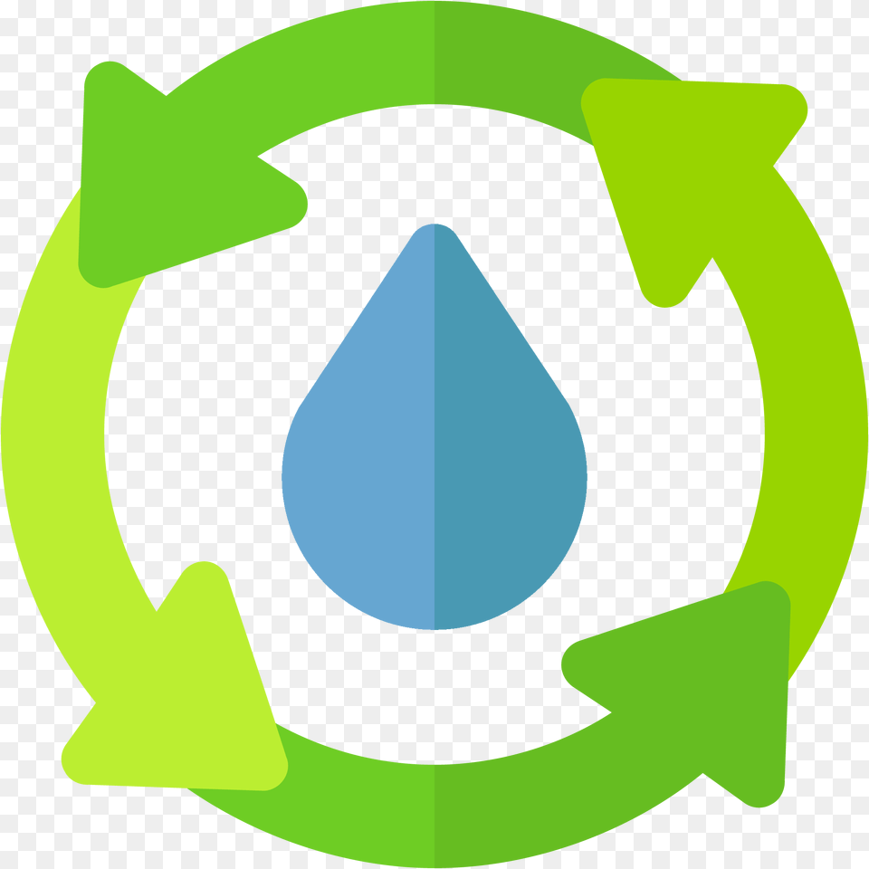 Industries Shared Focus On Environmental Responsibility Water, Recycling Symbol, Symbol, Ammunition, Grenade Png