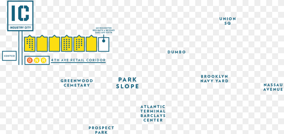 Industry City Graphic Map Labels Industry City Building Map Png