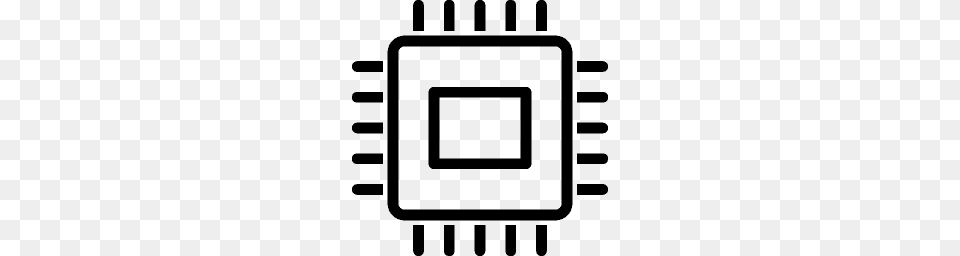 Industry Electronics Icon Ios Iconset, Gray Free Png