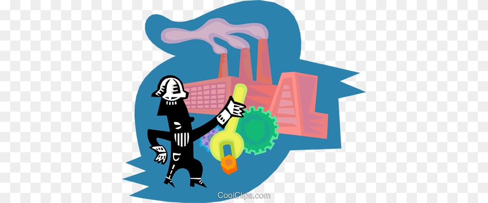 Industry Factory Worker Royalty Vector Clip Art Illustration, Cleaning, Person, Baby Png