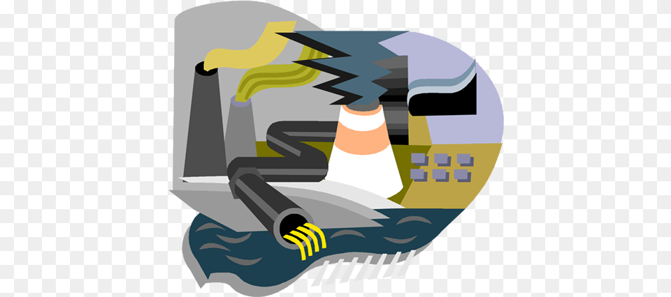 Industry Smoke Stacks Pollution Royalty Vector Clip Free Png