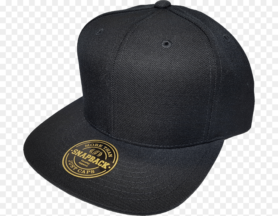 Inexpensive Blank Snapback Cap Black 4fff0 123cb Baseball Cap, Baseball Cap, Clothing, Hat Png