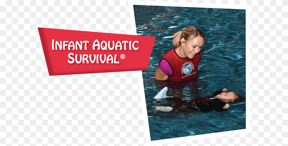 Infant Aquatic Survival Girl, Person, Water Sports, Clothing, Water Free Transparent Png