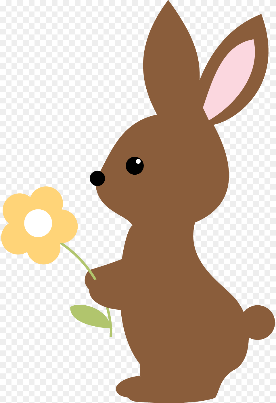 Infant Deer Clip Art Rabbit Brown Rabbit Baby Clipart, Animal, Mammal, Nature, Outdoors Png