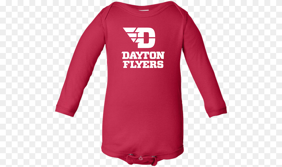 Infant Long Sleeve Red Onesie Dayton Flyers Apple Ipad Mini Case, Clothing, Long Sleeve, Shirt, Hoodie Free Png