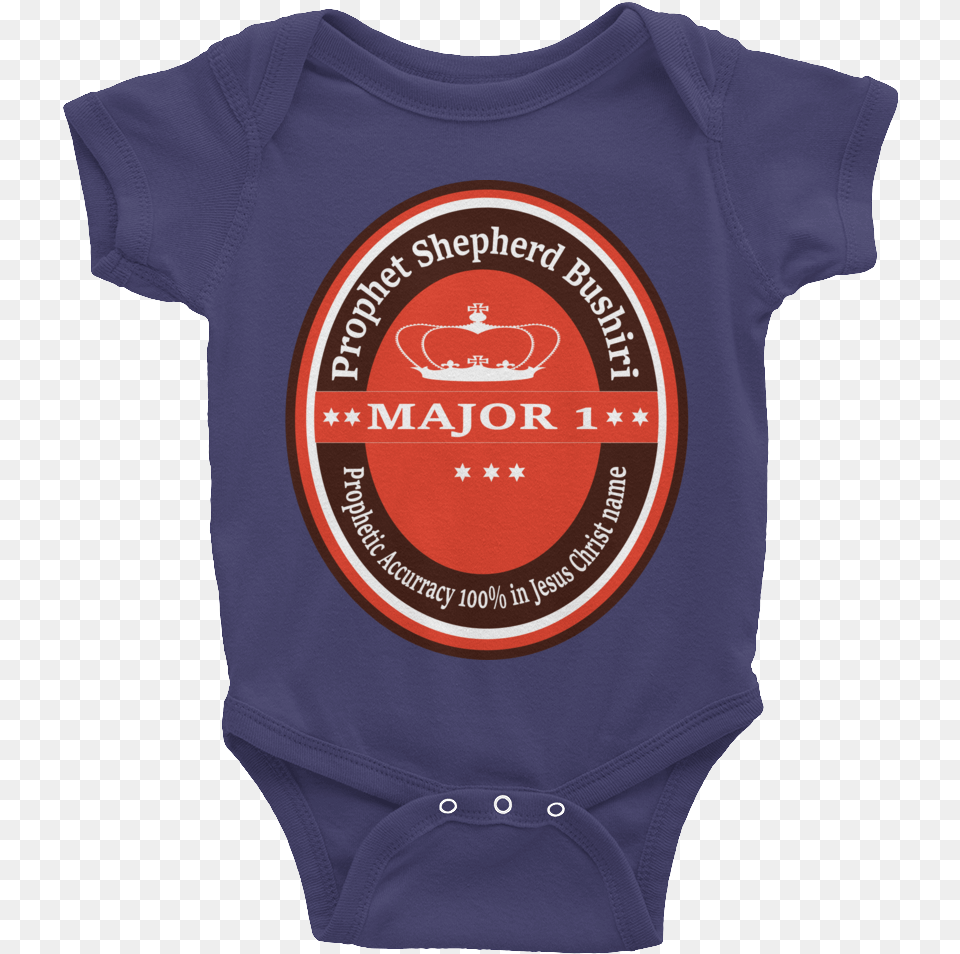 Infant Short Sleeve One Piece Number, Clothing, Shirt, T-shirt Free Png